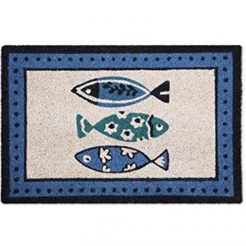 Excelsa Felpudo De Coco Y Pvc OceanMulticolor40x60 cm