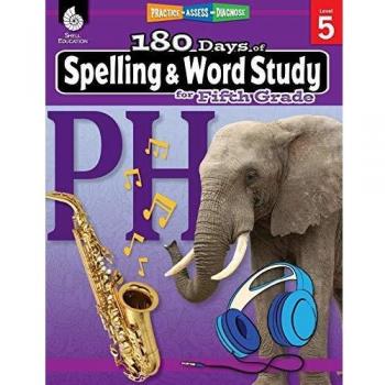 180 Days of Fifth Grade Spelling and Word Study: Practice, Assess, Diagnose