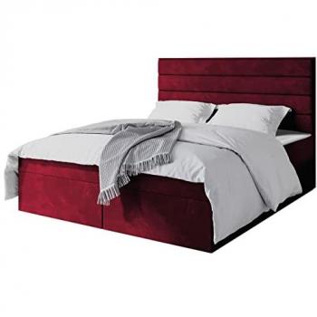 Cama Continental Stamford 104, Doble, Tapiz Itaka 34, 140x200 cm, Con Somieres y Cajones