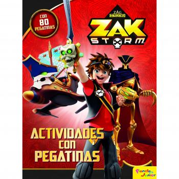 Zak Storm. Actividades con pegatinas - Zak Storm