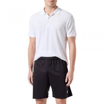 Short de fútbol hombre Joma Tokyo negro y blanco