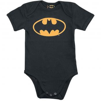 Batman Logo Body Bebé Negro 62/68