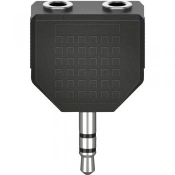 Adaptador Hama Audio 3.5mm Jack - 2 X 3.5MM-JACK Coupling Stereo