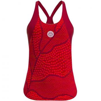 Bidi Badu Camiseta De Tirantes Mujeres Rojo Oscuro - S
