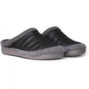 Zapatillas de casa para hombre NIX-TK de fieltro y tejido acolchado en color negro - Toni Pons