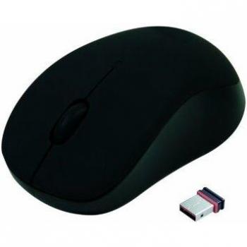 Ratón Inalámbrico Óptico APM 571126 para Mac/PC - Negro
