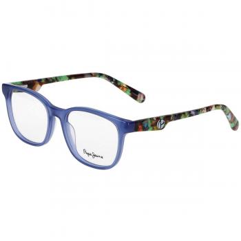 Pepe Jeans PJ4081 668 Men's Eyeglasses Blue Size 48 - Frame Only, Blue Light Block Available