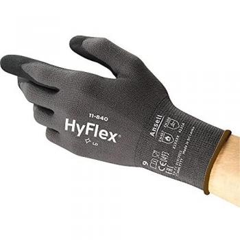 Ansell HyFlex 11-840 Black Gloves Size XXL Pair