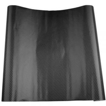 Ecloud Shop Vinilo Fibra de Carbono 3D Texturado Autoadhesivo 45 X 152cm Tuning Coche Moto