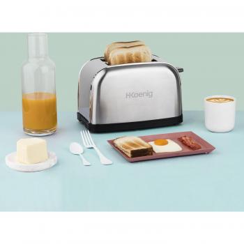 Tostadora 2 Ranuras H.Koenig TOAS7 850 W, 6 Niveles