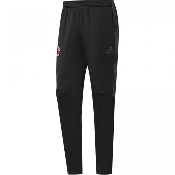 adidas AC Milan Pre Pnt - Pantalón para hombre, color negro / rojo, talla M