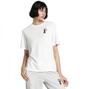 Camiseta de Manga Corta Puma Squad P Color Blanco Talla XS