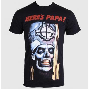 Ghost Men's Metal T-Shirt - Here's Papa - ROCK OFF L