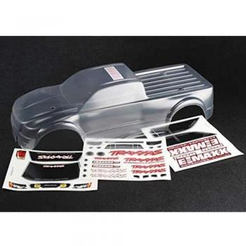 Traxxas 3915 E-Maxx - Adhesivo sin escobillas para Coche, Transparente