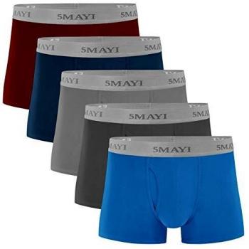 5Mayi Bóxer Hombre Ropa Interior termica Hombre Pantalones Hombres Boxers Calzoncillos Boxer Pack L