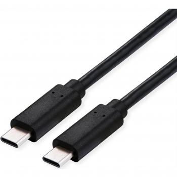 Cable USB 4.0 C a C 2m, 20Gbps, PD 100W, Negro