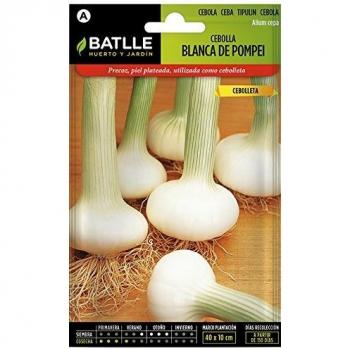 Semillas Hortícolas - Cebolla blanca de Pompei - Batlle