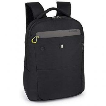 GABOL Mochila 15,6, Adultos Unisex, Negro
