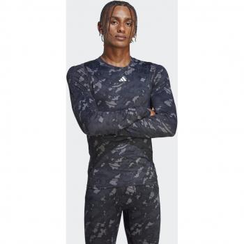 Camiseta de hombre Techfit Allover Print Training adidas