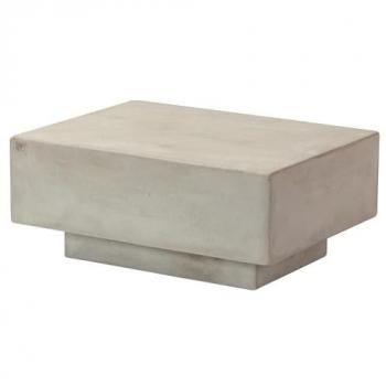 Mesa Centro Terracota Piedra Gris 80x60x34 cm
