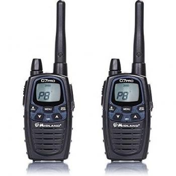 Midland G7 Pro PMR446/LPD Walkie Talkie Twin Pack