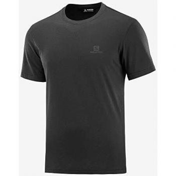 SALOMON Explore Blend SS tee Camiseta De Manga Corta, Hombre, Rainy Day, 2XL