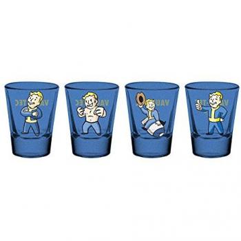 GB Eye LTD, Fallout, Vault Boy, Vasos de chupito a color