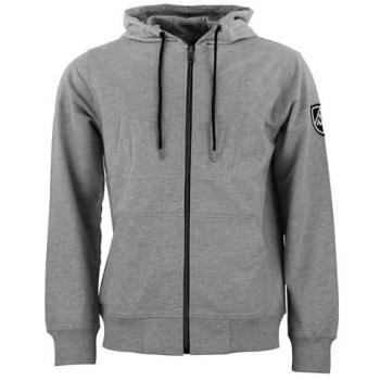 Peak Mountain Full-Zip Cotton Sweatshirt French Terry