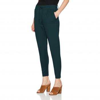 Only Poptrash Life Easy Women's Trousers in Grey (Green Gables)