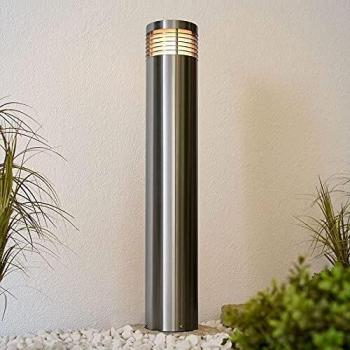 Lámpara de camino Tomita, acero inoxidable V2A 90cm