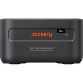 Jackery Explorer 1000 Plus - Batería portátil de litio con capacidad de 1002Wh, salida AC de 1000W (pico 2000W), múltiples puertos USB-A y USB-C, pantalla LCD para