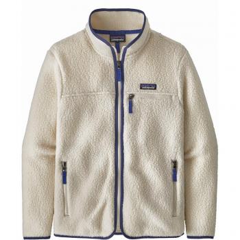 Patagonia Retro Pile Jacket Femenino Beige Forro polar Full Zip mujer - XS