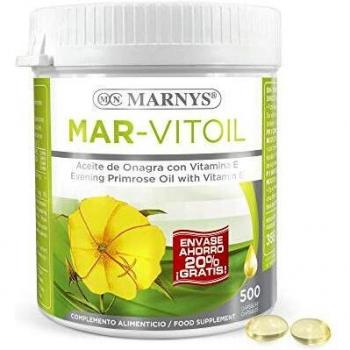 MARNYS Mar-Vitoil Aceite de Onagra GLA Bienestar Metabólico para la Mujer 500 Cápsulas