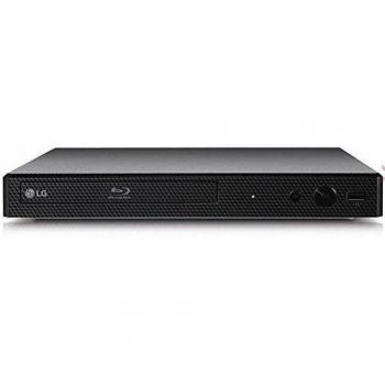 Reproductor Blu-Ray LG BP250 con Escalado Full HD 1080, Soporte para DVD/DIVXHD/MKV, DTS HD, Puerto USB y HDMI