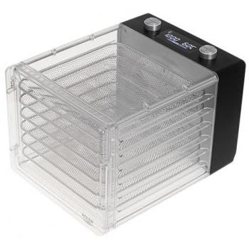 Deshidratador de Alimentos Digital Adler AD 6660, 600W, 6 Bandejas, Control de Temperatura y Temporizador