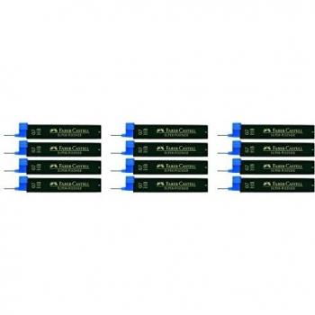 Minas Finas FABER-CASTELL Super-Polymer 0,7 mm. HB, x12 Tubos