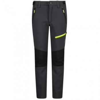 CMP Kids Softshell Long Pants - Unisex Anthracite/Black