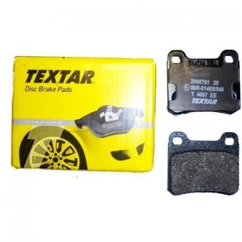Juego de pastillas de freno Textar 2068701 para Mercedes-Benz, traseras, disco