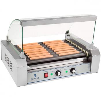 Asador de salchichas 9 rodillos teflón Royal Catering