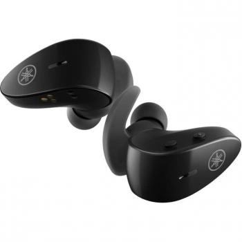 Yamaha TW-ES5A True Wireless Sports Earbuds - Black Active Noise Cancellation and Sweat Resistant