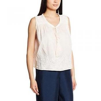 VERO MODA Vmstacey S/L WP4, Tank Top para Mujer, Gris Perla, XS
