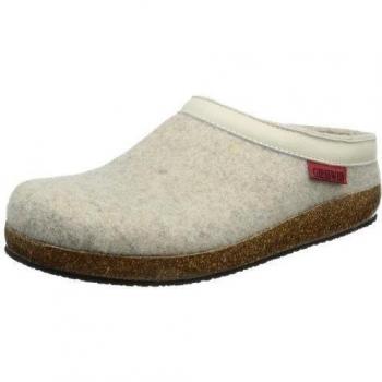 Giesswein Cham - Pantuflas de lana unisex, color beige, talla 42