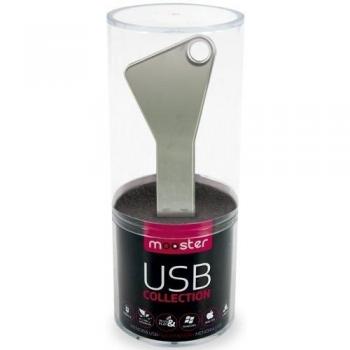 Mooster PCS72009MX3388GB - Memoria USB de 8 GB, color plata