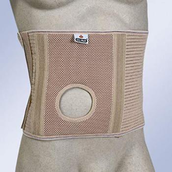 Faja Abdominal Orliman para Ostomizados con Orificio de 24 cm y Tamaño 4