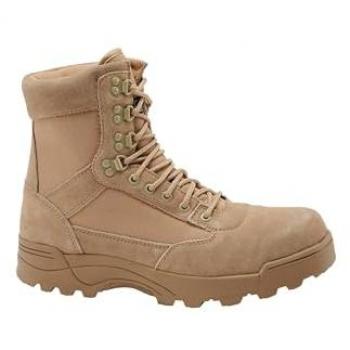 Brandit Tactical Boots - Beige Camel - Men's Size 46