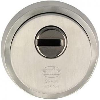 Amig - Escudo de Seguridad para Cerraduras con Placa Antitaladro Mod. 30 | Ø 65 mm | Anillo Exterior
