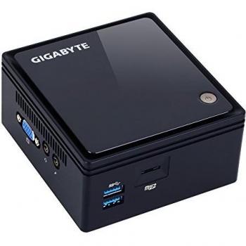 Gigabyte GB-BACE-3160 PC/estación de Trabajo Barebone 1.6 GHz J3160 0.69L Sized PC Black - Barebón