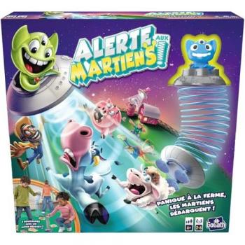 Juego de Mesa Goliath Alerta a los Marcianos - Elimina Animales y Gana Puntos - A partir de 6 años