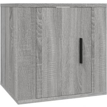 Mueble TV multimedia suspendido Sonoma 40 x 34,5 x 40 cm color gris