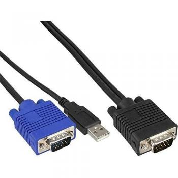 Set de Cables KVM USB para Switch 19 - Longitud 1,8m